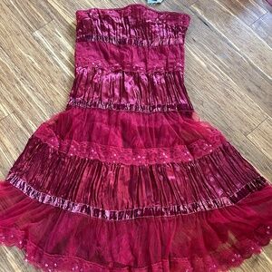 Strapless Party Dress